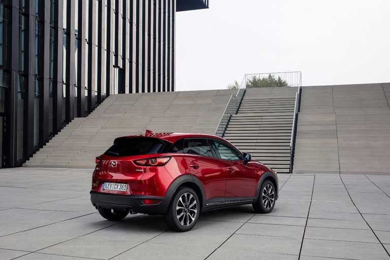 Mazda-CX-3-(2021)-Heckansicht